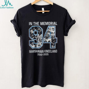 In The Memorial Marshawn Kneeland 94 2001 2025 Signature T shirt