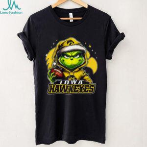 Iowa Hawkeyes Grinch Football Christmas Shirts