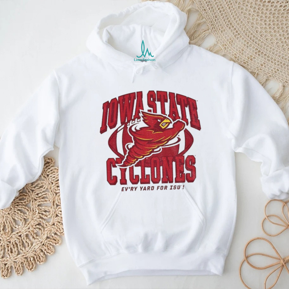 Iowa State Cyclones Football ev’ry yard for ISU logo 2025 shirt Iowa State Cyclones Football ev’ry yard for ISU logo 2025 shirt