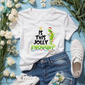 Is This Jolly Enough Grinch Drink Coffe T Shirt