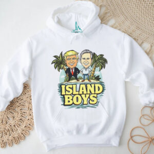 Island Boys Donald Trump vs Jeffrey Epstein cartoon political shirt