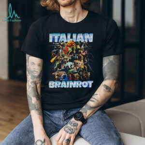 Italian Brainrot Birthday funny meme shirt