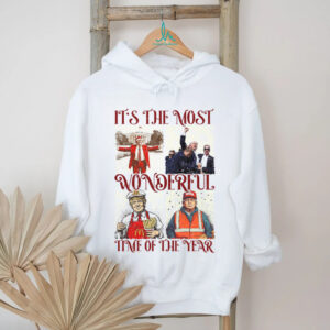 It's The Most Wonderful Time of Year, Humorous Trump Christmas Shirt, Trump 47th President Shirt Bright T1753