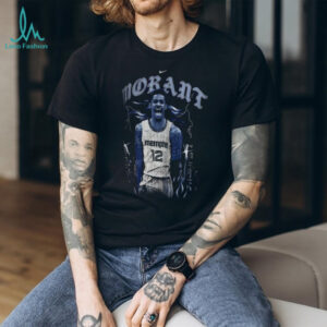 Ja Morant 12 Memphis Grizzlies Nike Basketball City Skyline Storm vintage shirt