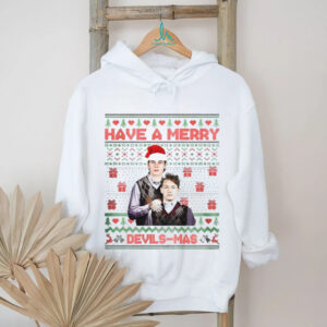 Jack Hughes Luke Hughes New Jersey Ice Hockey Have A Merry Devils Mas shirt