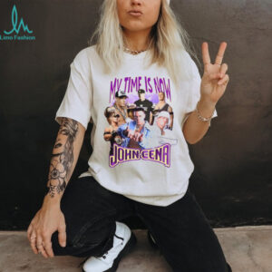 John Cena My time is now wrestling graphic shirt