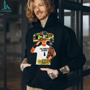 John Cena WWE the champ is here Champion belt signature shirt