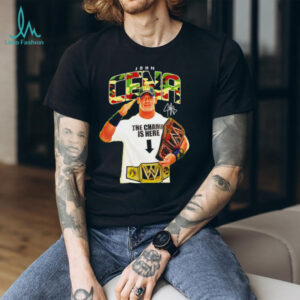 John Cena WWE the champ is here Champion belt signature shirt