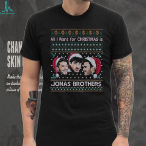 Jonas Brothers all I want for Christmas is Merry Christmas shirt