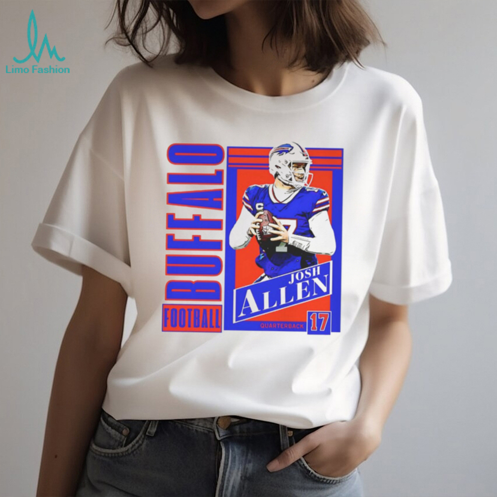 Josh Allen Buffalo Bills Quarterback #17 Graphic Shirt Josh Allen Buffalo Bills Quarterback #17 Graphic Shirt