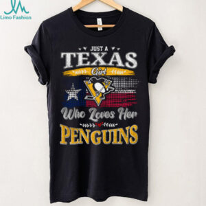 Just A Texas Girl Who Loves Her Penguins shirt