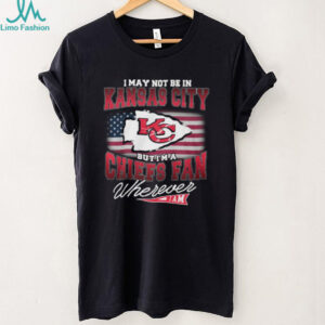 Kansas City Chiefs Fan Wherever I Am T Shirt