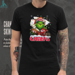 Kansas City Chiefs The Grinch ugly holiday T Shirt
