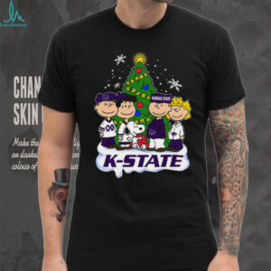 Kansas State Wildcats Peanuts Christmas T Shirt