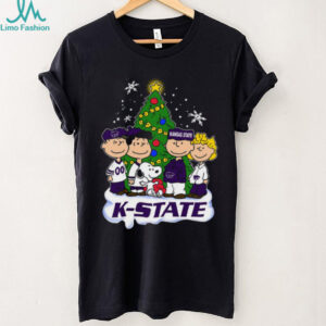 Kansas State Wildcats Peanuts Christmas T Shirt