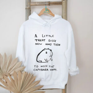 Keep capybara happy a little treat every now and then to keep the capybara happy shirt