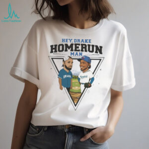 Kendrick Lamar Los Angeles Dodgers Vs Toronto Blue Jays Hey Drake Homerun Man T shirts