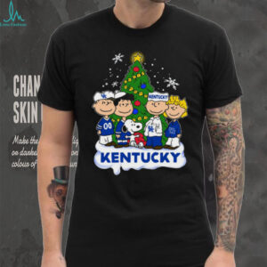 Kentucky Wildcats Peanuts Christmas Holiday Long Sleeve T Shirt