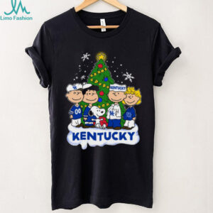 Kentucky Wildcats Peanuts Christmas Holiday Long Sleeve T Shirt