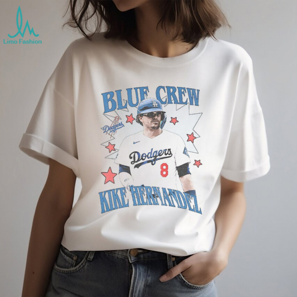 Kike Hernandez Blue Crew Los Angeles Dodgers Baseball players World Series 2025 shirt Kike Hernandez Blue Crew Los Angeles Dodgers Baseball players World Series 2025 shirt
