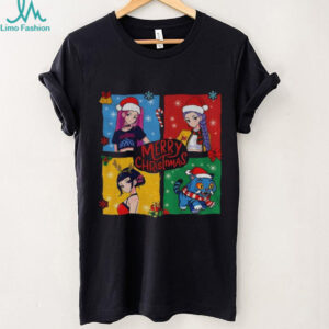 Kpop Demon Hunter Xmas Rumi Mira Zoey Merry Christmas shirt