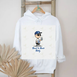 LA Dodgers Peanuts Back To Back Baby Blue Shirts