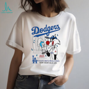 LA Dodgers snatch World Series from Toronto Blue Jays mascot 2025 shirt
