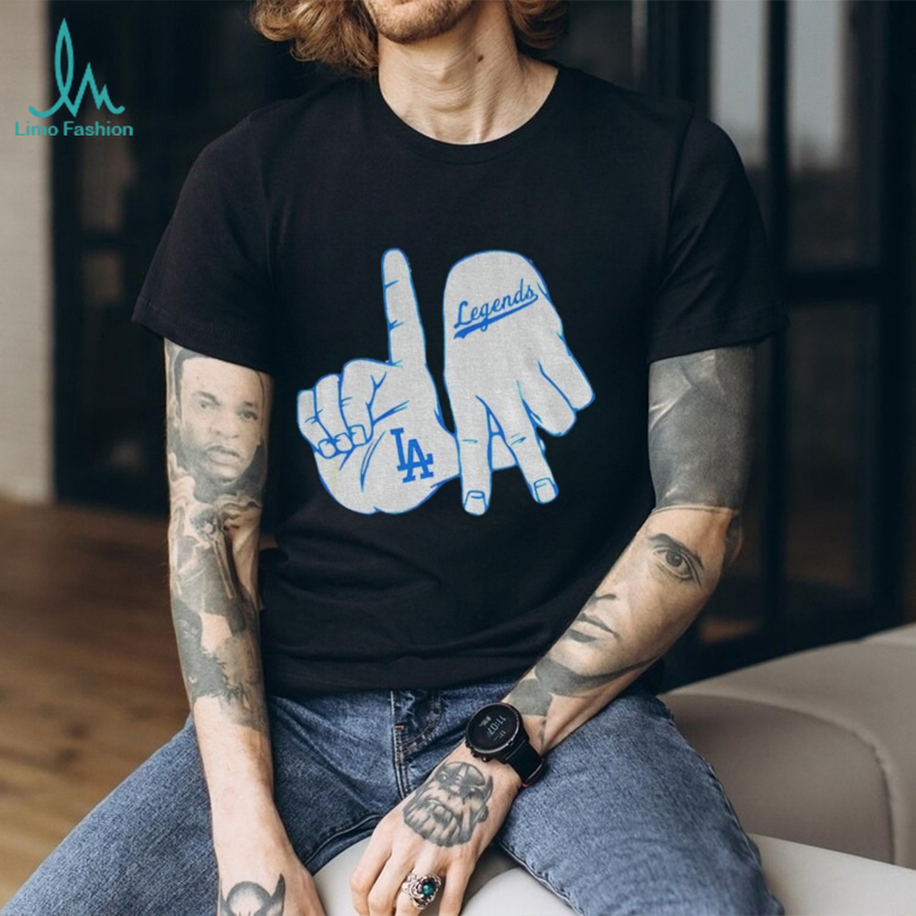 LA hand sign legends Los Angeles Dodgers MLB Baseball 2025 shirt LA hand sign legends Los Angeles Dodgers MLB Baseball 2025 shirt