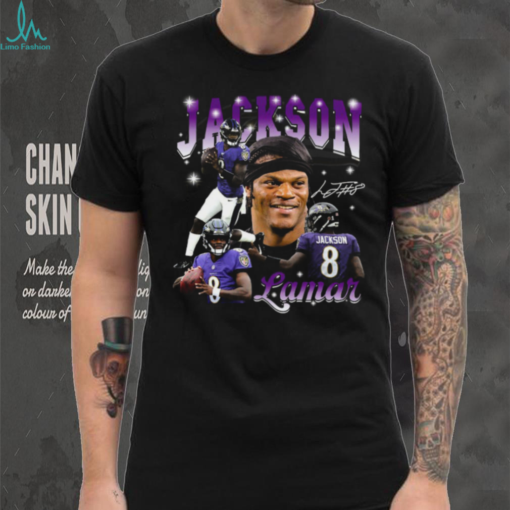 LAMAR JACKSON VINTAGE V2 TEE LAMAR JACKSON VINTAGE V2 TEE