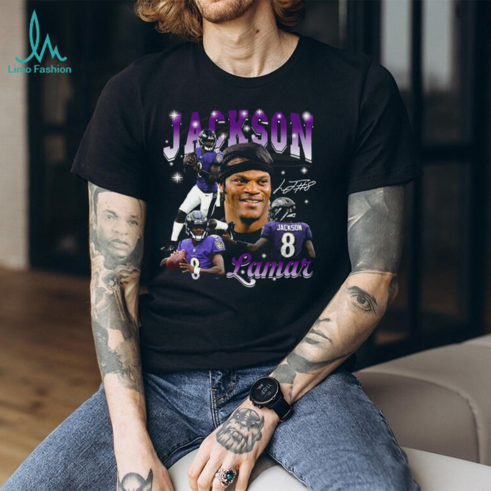 LAMAR JACKSON VINTAGE V2 TEE LAMAR JACKSON VINTAGE V2 TEE
