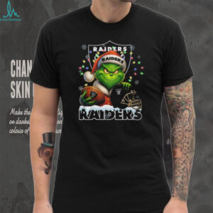 Las Vegas Raiders The Grinch ugly holiday T Shirt