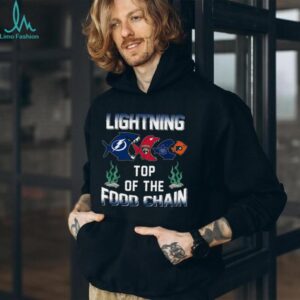 Lightning Florida Toronto Maple Leafs Top Of The Food Chain Tee