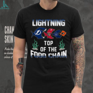 Lightning Florida Toronto Maple Leafs Top Of The Food Chain Tee