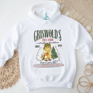 Litter’s full cat griswold’s tree farm Christmas tradition since 1989 hme for the fun old fashioned family Christmas shirt