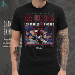 Los Angeles Baseball Shop Shohei Ohtani Vs Seiya Suzuki 2025 Tokyo Series T Shirt