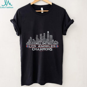 Los Angeles Baseball World Champions Team Series 2025 LA City Skyline shirt
