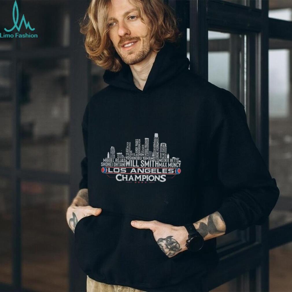 Los Angeles Baseball World Champions Team Series 2025 LA City Skyline shirt Los Angeles Baseball World Champions Team Series 2025 LA City Skyline shirt
