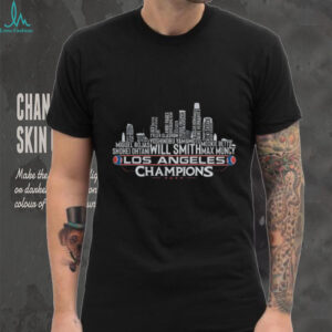 Los Angeles Baseball World Champions Team Series 2025 LA City Skyline shirt