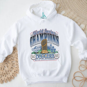Los Angeles Dodgers 2024 2025 Back to back World Series Champions t shirt.