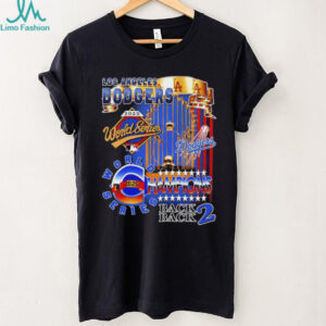 Los Angeles Dodgers 2025 World Series Champions Back 2 Back graphic vintage shirt