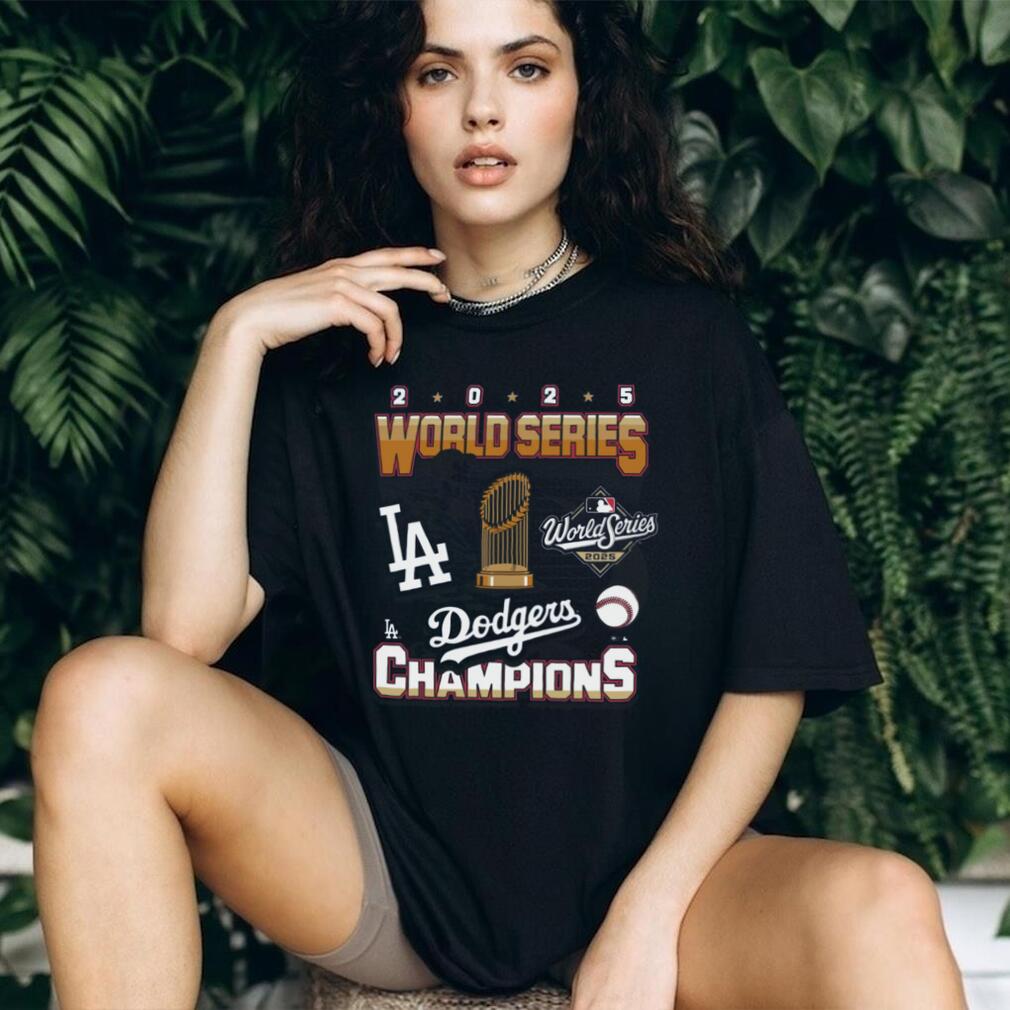 Los Angeles Dodgers 2025 World Series Champions Franklin T Shirt Los Angeles Dodgers 2025 World Series Champions Franklin T Shirt