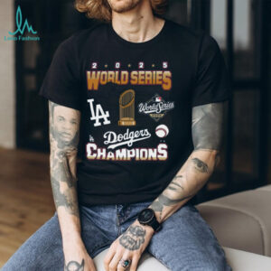 Los Angeles Dodgers 2025 World Series Champions Franklin T Shirt
