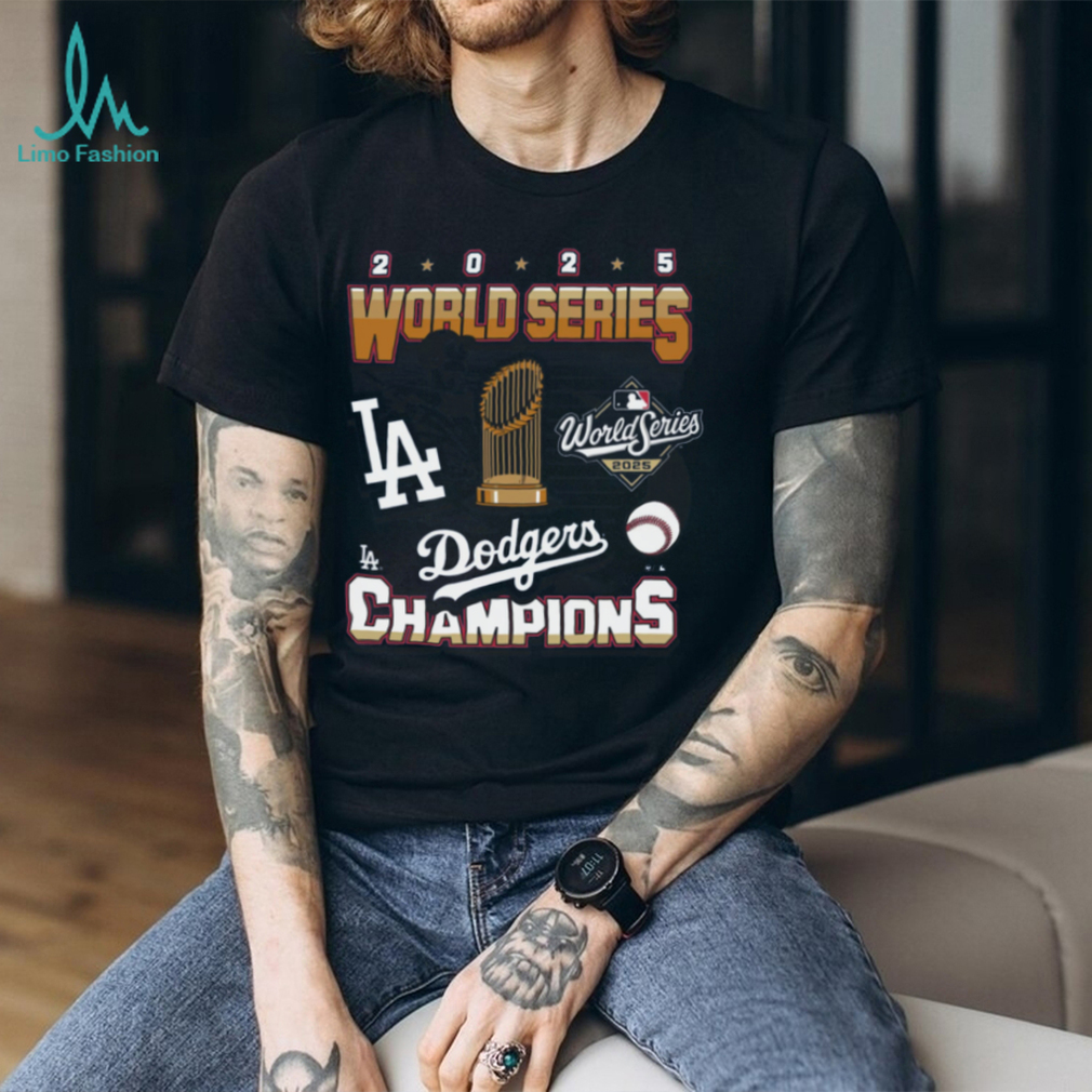 Los Angeles Dodgers 2025 World Series Champions Franklin T Shirt Los Angeles Dodgers 2025 World Series Champions Franklin T Shirt