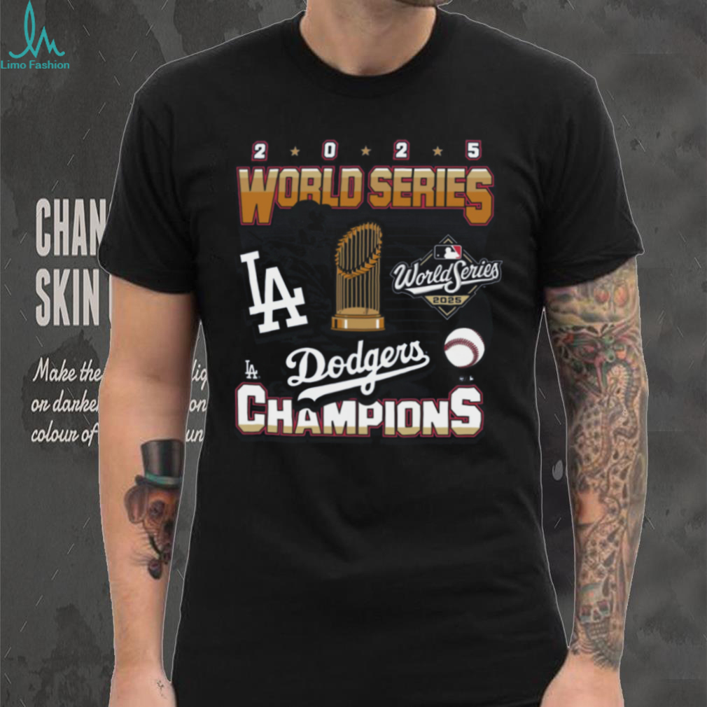 Los Angeles Dodgers 2025 World Series Champions Franklin T Shirt Los Angeles Dodgers 2025 World Series Champions Franklin T Shirt