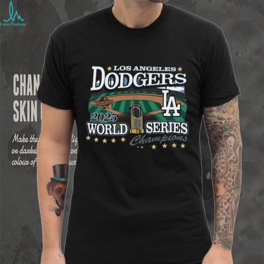 Los Angeles Dodgers ’47 2025 World Series Champions Franklin T Shirt Los Angeles Dodgers ’47 2025 World Series Champions Franklin T Shirt