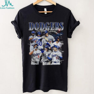 Los Angeles Dodgers All Team 2025 World Series MLB Champions Storm graphic shirt
