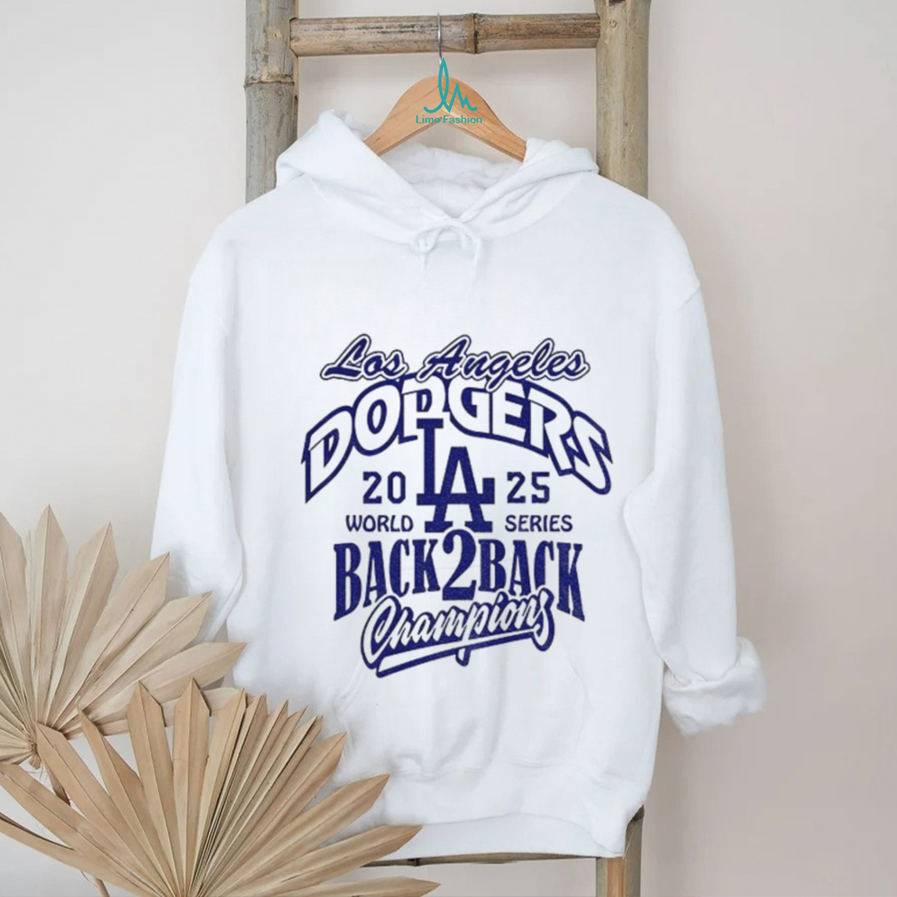 Los Angeles Dodgers Back 2 Back 2025 World Series Champions MLB logo shirt Los Angeles Dodgers Back 2 Back 2025 World Series Champions MLB logo shirt