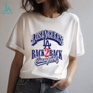 Los Angeles Dodgers Back 2 Back Dodgers 2024 2025 World Series Champions shirt