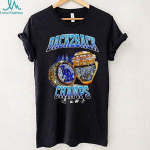 Los Angeles Dodgers Back To Back World Series 2025 Champion Champs Ring Unisex T Shirt
