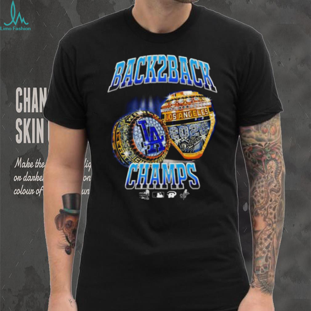 Los Angeles Dodgers Back To Back World Series 2025 Champion Champs Ring Unisex T Shirt Los Angeles Dodgers Back To Back World Series 2025 Champion Champs Ring Unisex T Shirt